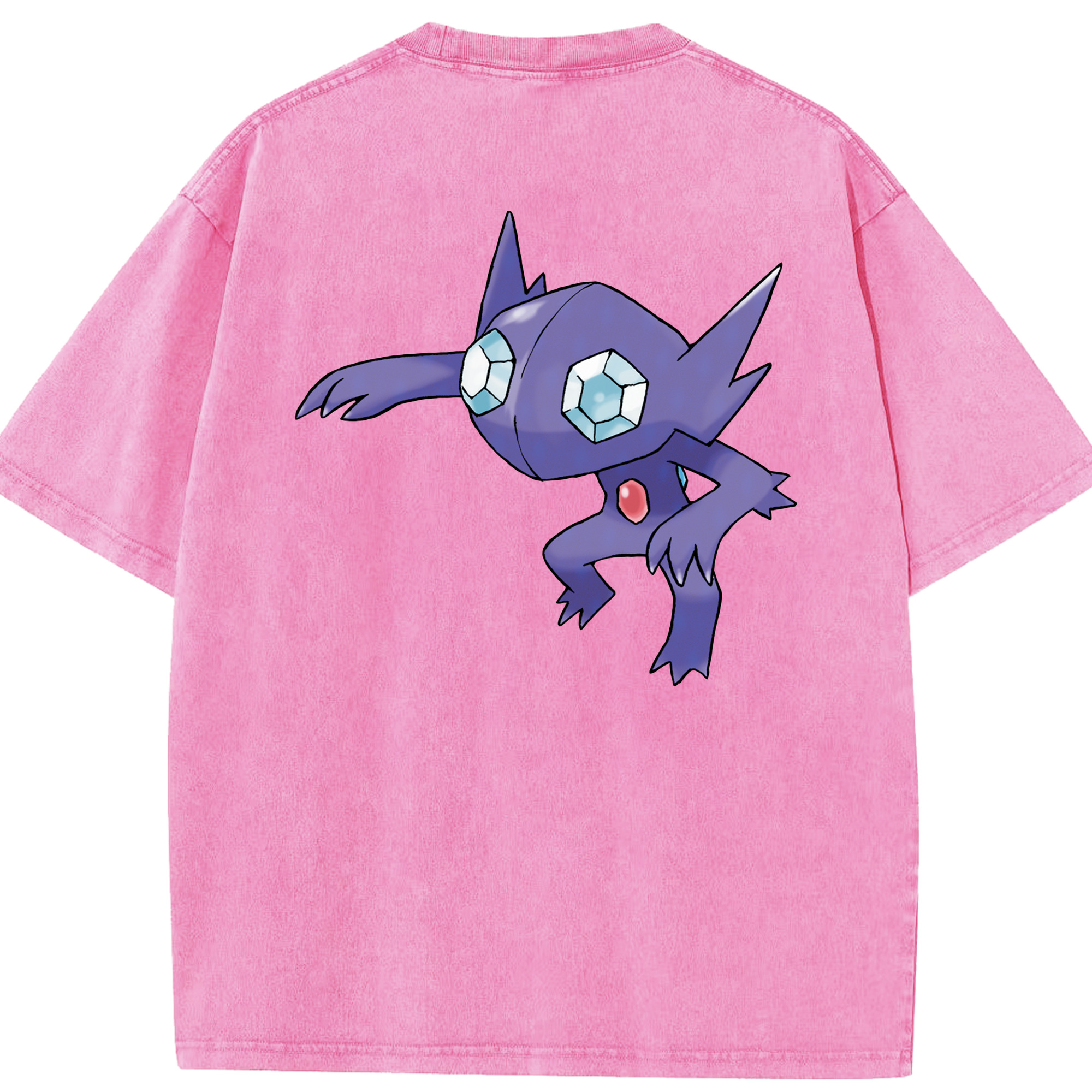 （画像用） ポケットモンスター Pokémon 綿100% ヴィンテージ風 半袖Tシャツ（背面プリント）